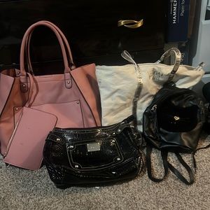 Handbags- multiple assorted handbags